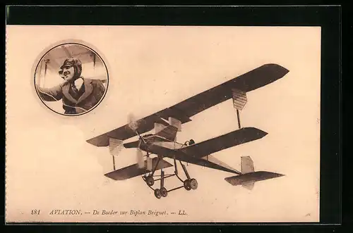 AK Aviation, De Baeder sur Biplan Breguet, Flugzeug