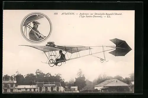 AK Aviation, Flugzeug, Audemars sur Demoiselle Bayard-Clement