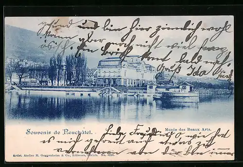 AK Neuchatel, Musee des Beaux Arts