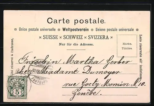 AK Neuchatel, Musee des Beaux Arts