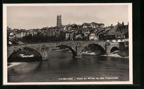 AK Fribourg, Pont du Milieu ou des Tisserands
