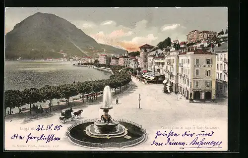 AK Lugano, Passeggiata al lago e San Salvatore