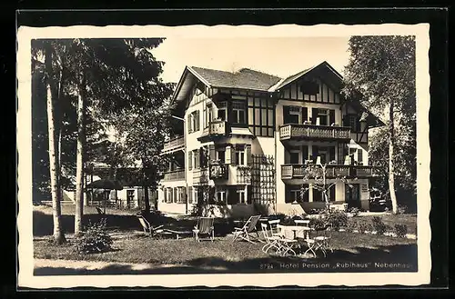 AK Oberstdorf, Hotel Pension Rubihaus