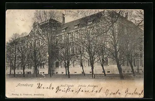 AK Annaburg, Neue Schule, Schloss Annaburg