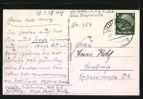 AK Grafenwöhr, Strasse