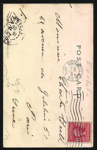 AK Mount Lowe, CA, Railway, Great Incline, Bergbahn