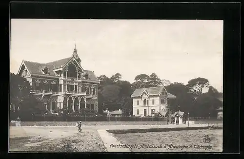 AK Constantinople, Ambassade d`Allemagne à Thérapia