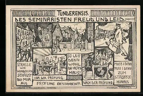 AK Tondern, Des Seminaristen Freud und Leid