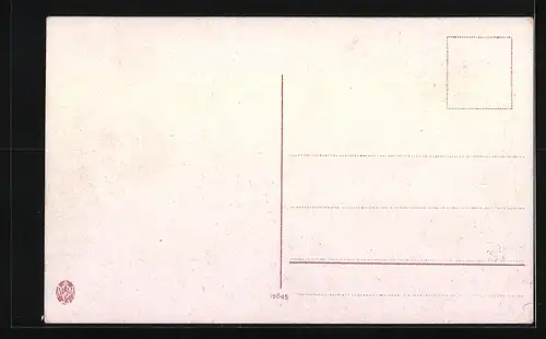 AK Scheibbs, Ortsansicht mit Ötscher