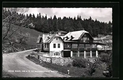 AK Hohe Wand, Alpengasthof Wieser