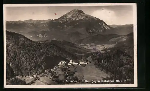 AK Annaberg, Ortsansicht mit Oetscher