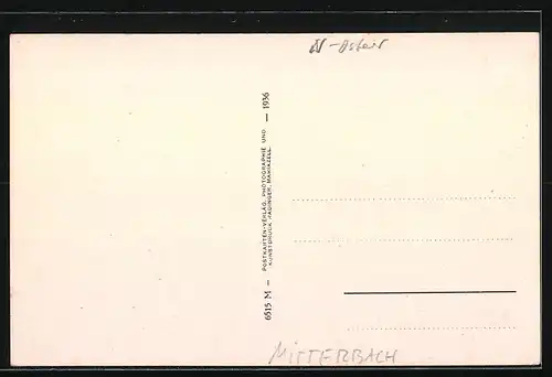 AK Mitterbach, Erlaufklause mit Stausee u. Ötscher