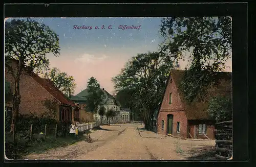 AK Harburg a. d. E., Partie in Eissendorf