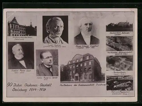 AK Duisburg, Mutterhaus der Diakonenanstalt, Diakonenkrankenhaus