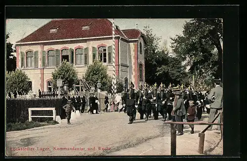 AK Lockstedter Lager, Kommandantur und Wache