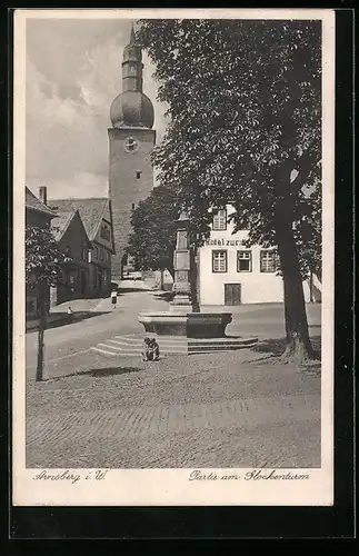 AK Arnsberg i.W., Partie am Glockenturm