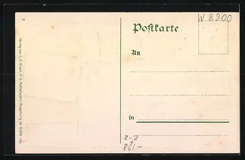 Präge-AK Augsburg, St. Ulrichskirche und rotes, Tor, Briefmarken, Wappen