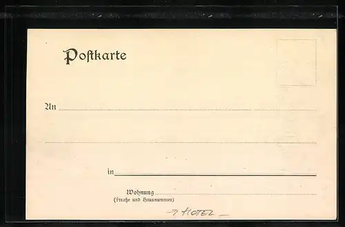 AK Bad Freienwalde a. O., Hotel Königshöhe