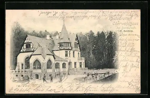 AK Darmstadt, Restauration Oberwaldhaus