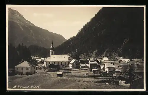 AK Biberwier i. Tirol, Ortsansicht aus der Vogelschau