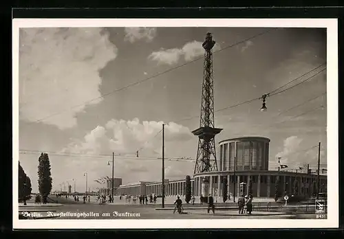 AK Berlin, Ausstellungshallen am Funkturm