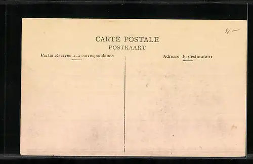 AK Bruxelles, Exposition Universelle 1910, Vue prise vers le Palais de la Ville