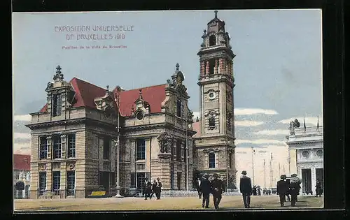 AK Bruxelles, Exposition Universelle 1910, Pavillon de la ville de Bruxelles