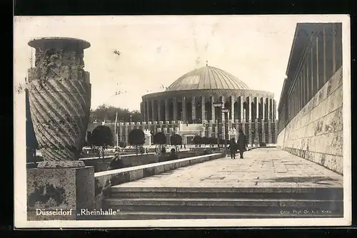 AK Düsseldorf, Grosse Ausstellung 1926, Rheinhalle