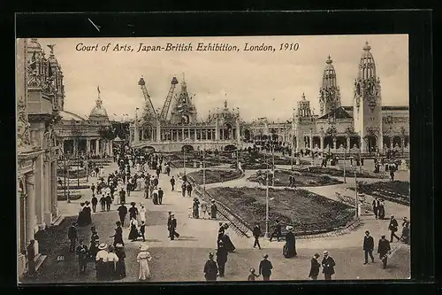 AK London, Japan-British Exhibition 1910, Court of Arts