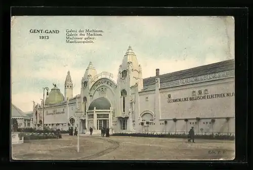 AK Gent-Gand, Maschinengalerie 1913