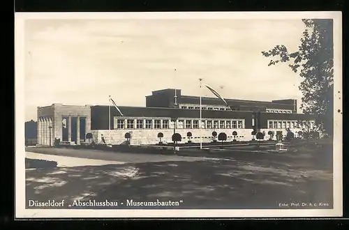 AK Düsseldorf, Grosse Ausstellung 1926, Abschlussbau-Museumsbauten