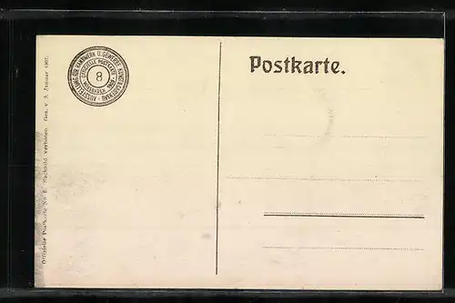 AK Wiesbaden, Ausstellung 1909, Binger Mäuseturm