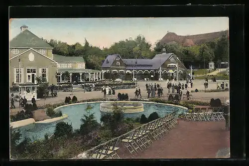 AK Freiberg, Erzgebirgs-Ausstellung 1912, Ausstellungsgelände