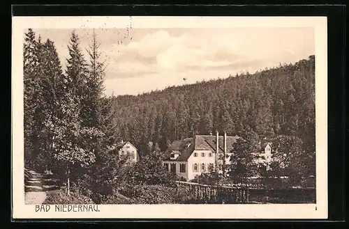 AK Bad Niedernau, Teilansicht aus der Vogelschau