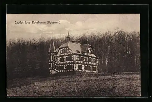 AK Rohrbrunn im Spessart, Jagdschloss