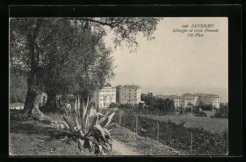 AK San Remo, Alberghi al corso Ponente