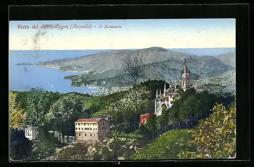 AK Rapallo, Vetta del Montallegro-Il Santuario