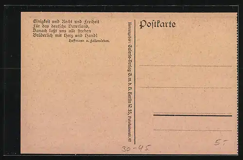 AK Deutschlands Ackerbau und Viehzucht, Durchschnitts-Ertrag auf den Hektar in Doppelzentnern, Bauer bei der Arbeit