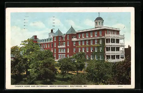 AK Baltimore, MD, Church Home and Infirmary, North Broadway