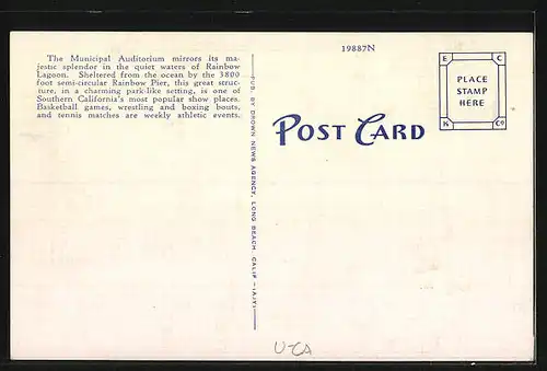 AK Long Beach, CA, Municipal Auditorium