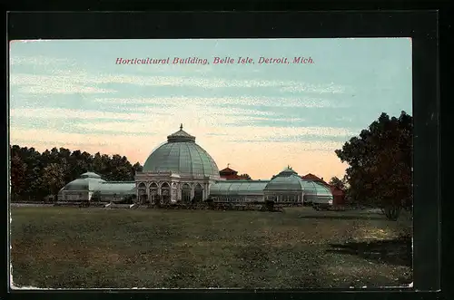 AK Detroit, MI, Horticultural Building, Belle isle