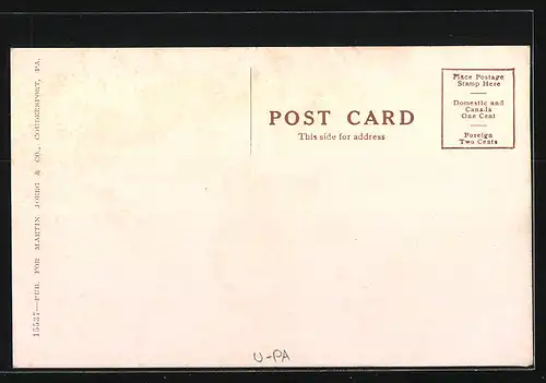 AK Coudersport, PA, looking over the town