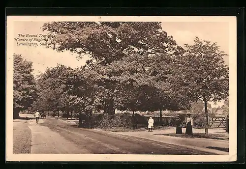 AK Leamington, Spa., the Round Tree at the Centre of England