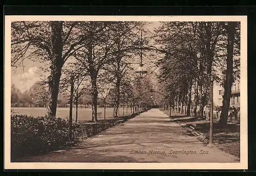 AK Leamington, Spa., the Linden Avenue