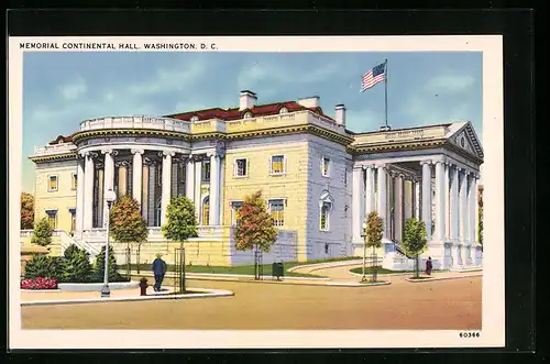 AK Washington D.C., the Memorial Continental Hall