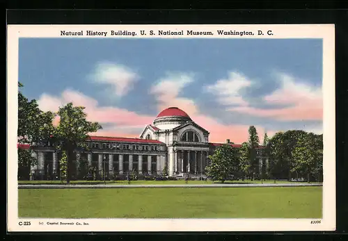 AK Washington D.C., Natural History Building, the U.S. National Museum