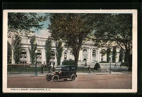 AK Washington D.C., at the Public Library