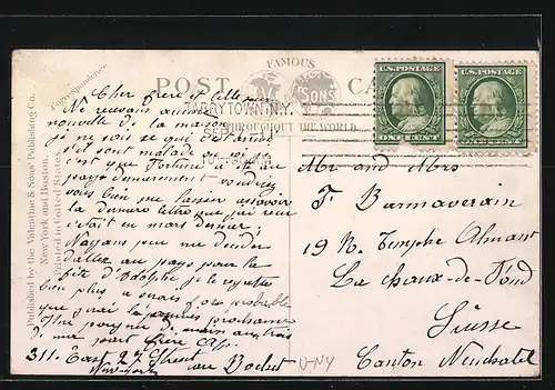 AK Tarrytown, NY, Asbury Methodist Episcopal Church, Built 1357