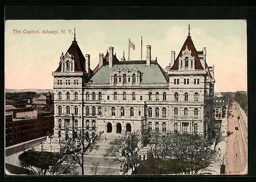 AK Albany, NY, looking at the Capitol