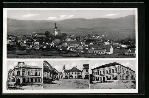 AK Strazov na Sumave, Celkovy Pohled, Namesti, Radnice